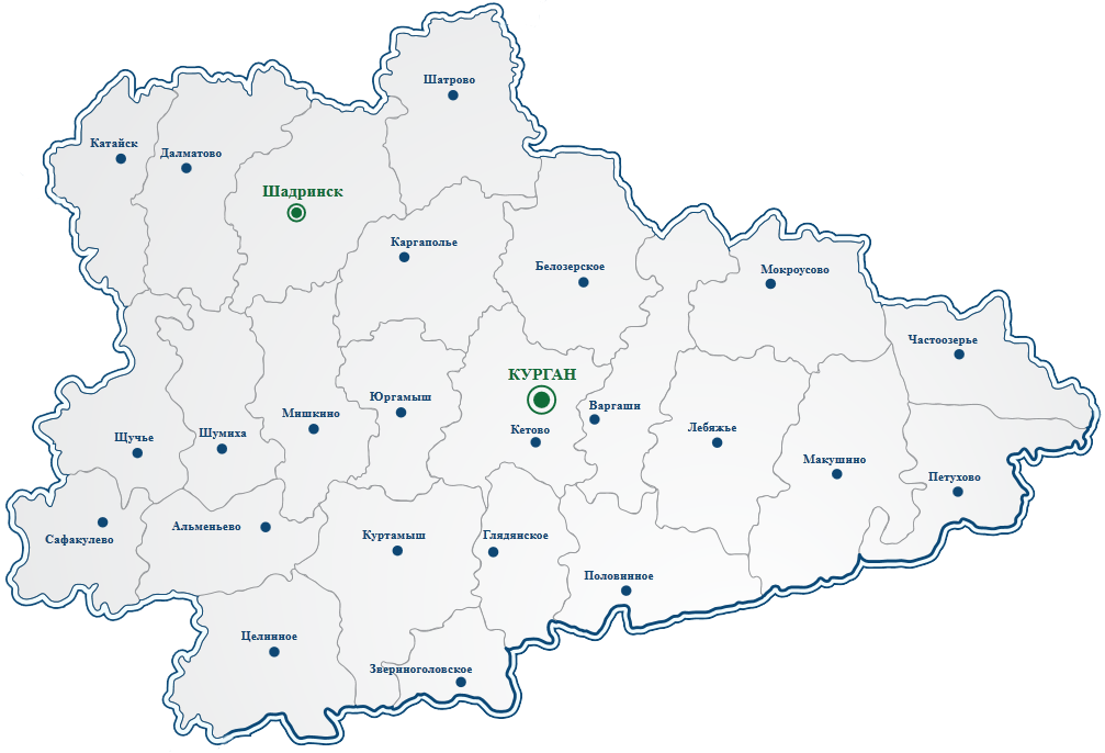 Карта области