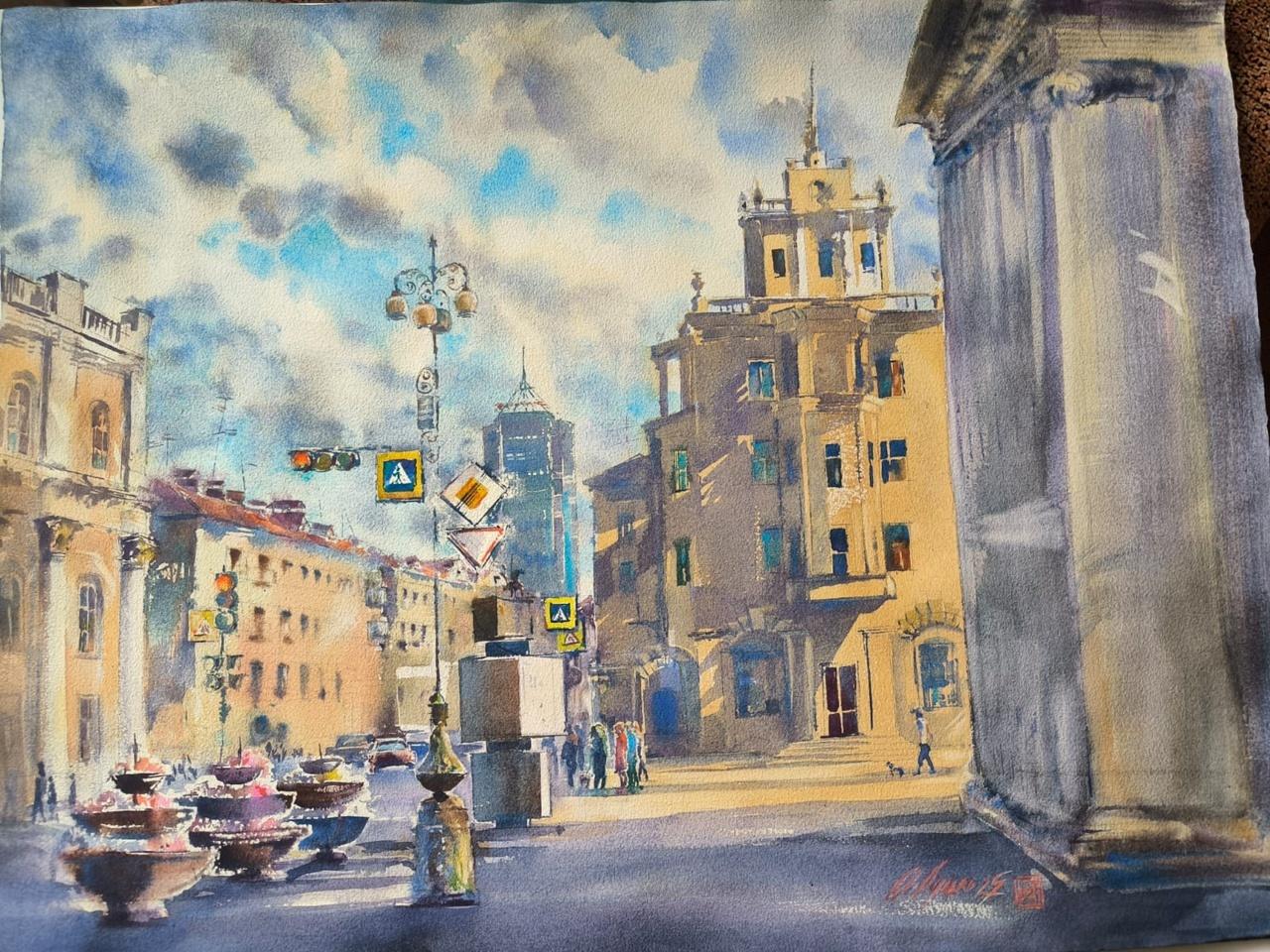 Экскурсия по выставке «Proдвижение. Акварель О. Луцко»