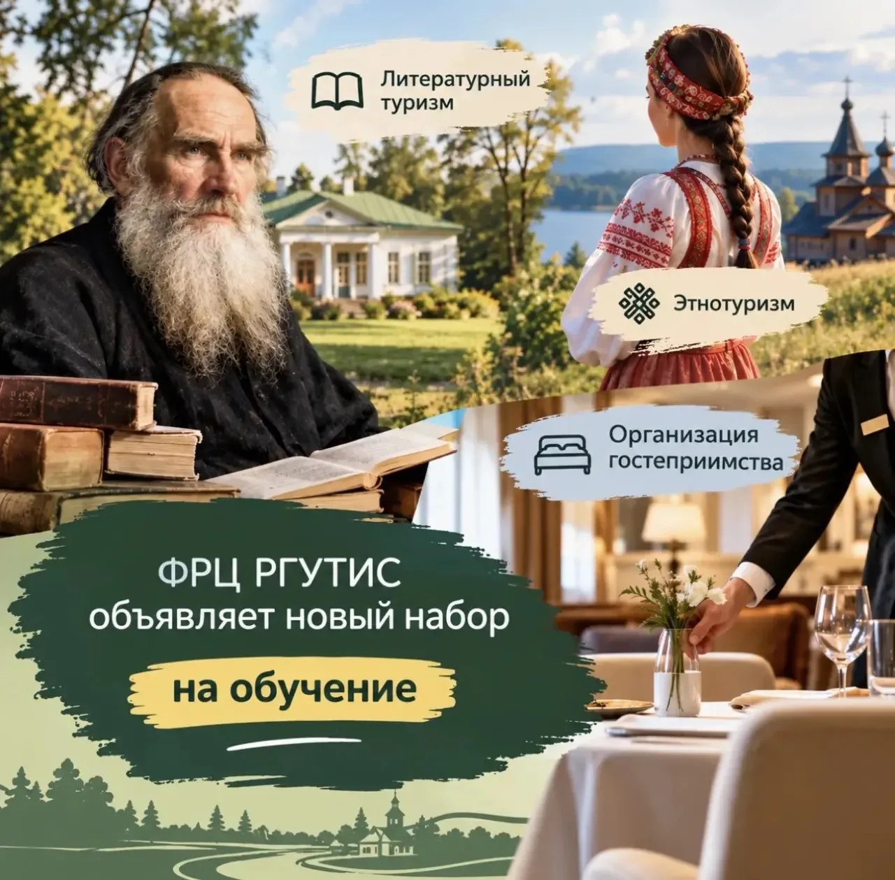 ФРЦ РГУТИС объявляет новый набор на обучение
